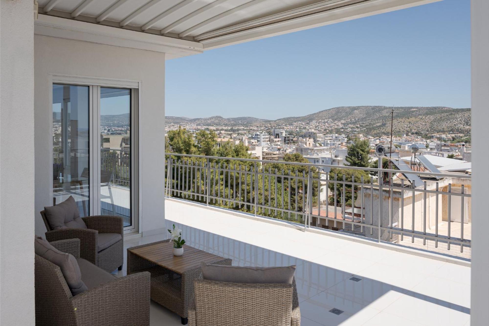 Athenian Riviera Penthouse Apartment Varkiza Exterior foto