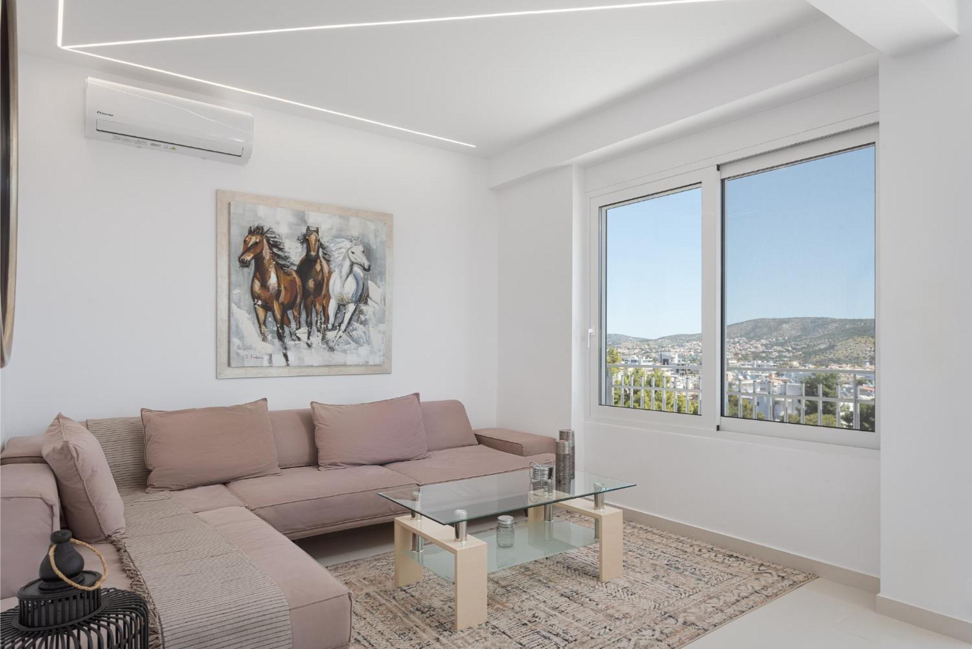 Athenian Riviera Penthouse Apartment Varkiza Exterior foto